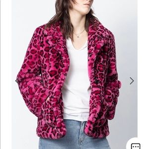 Zadig & Voltaire Lila Leopard Jacket XS